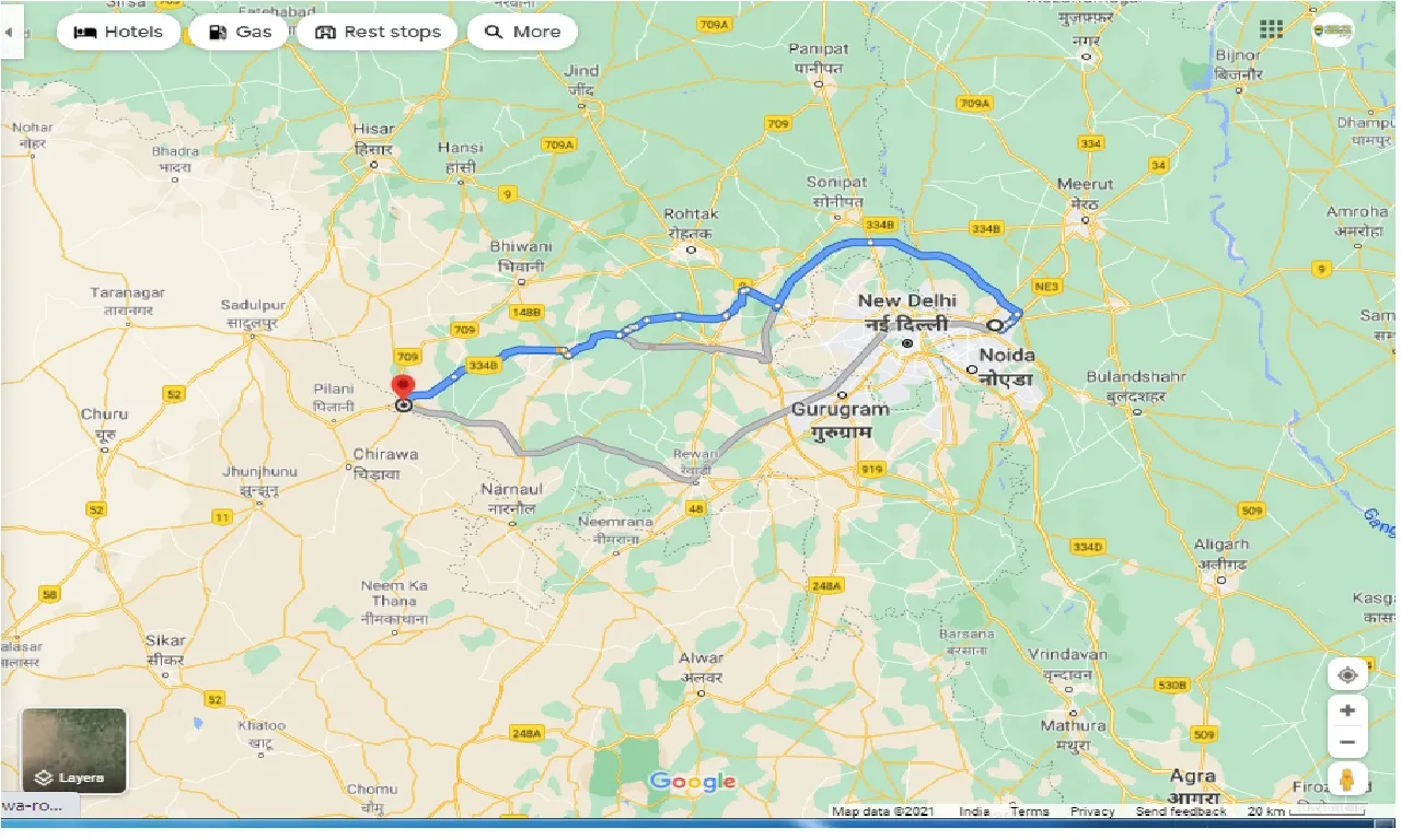 ghaziabad-to-loharu-one-way