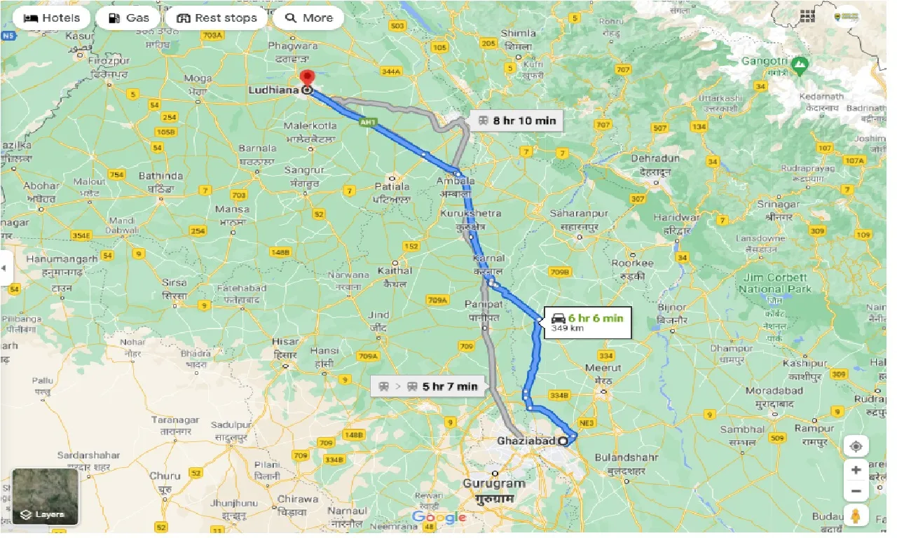 ghaziabad-to-ludhiana-one-way