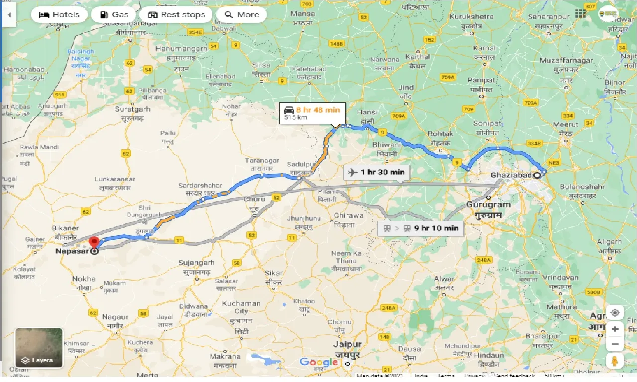 ghaziabad-to-napasar-round-trip