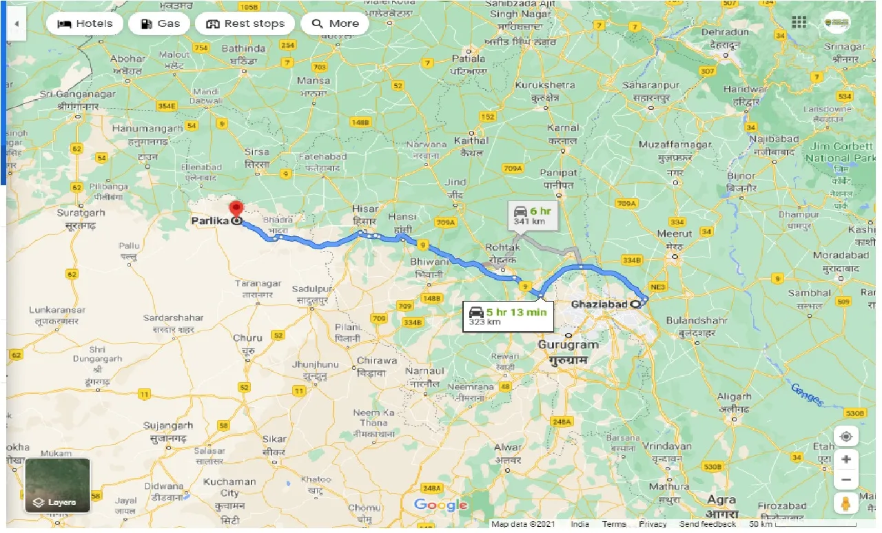 ghaziabad-to-parlika-one-way