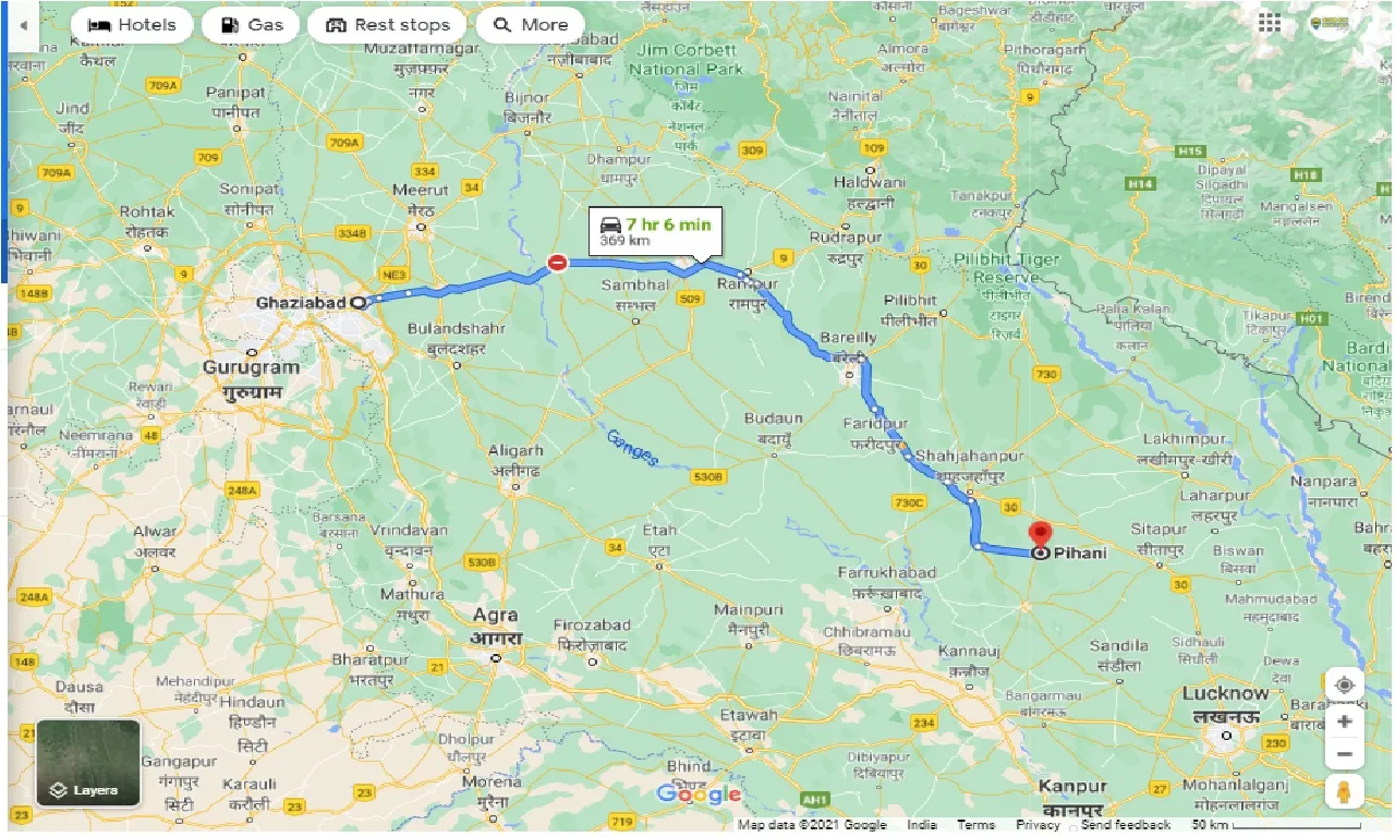 ghaziabad-to-pihani-one-way