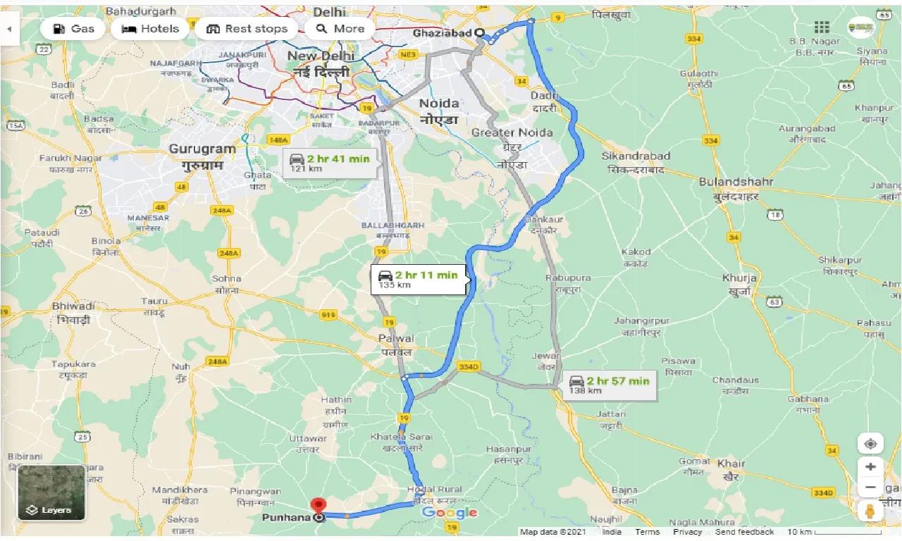 ghaziabad-to-punhana-round-trip