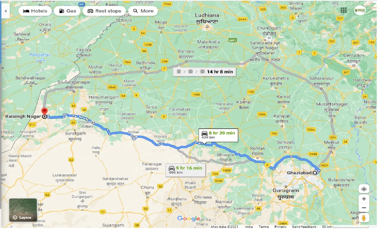 ghaziabad-to-raisingh-nagar-round-trip