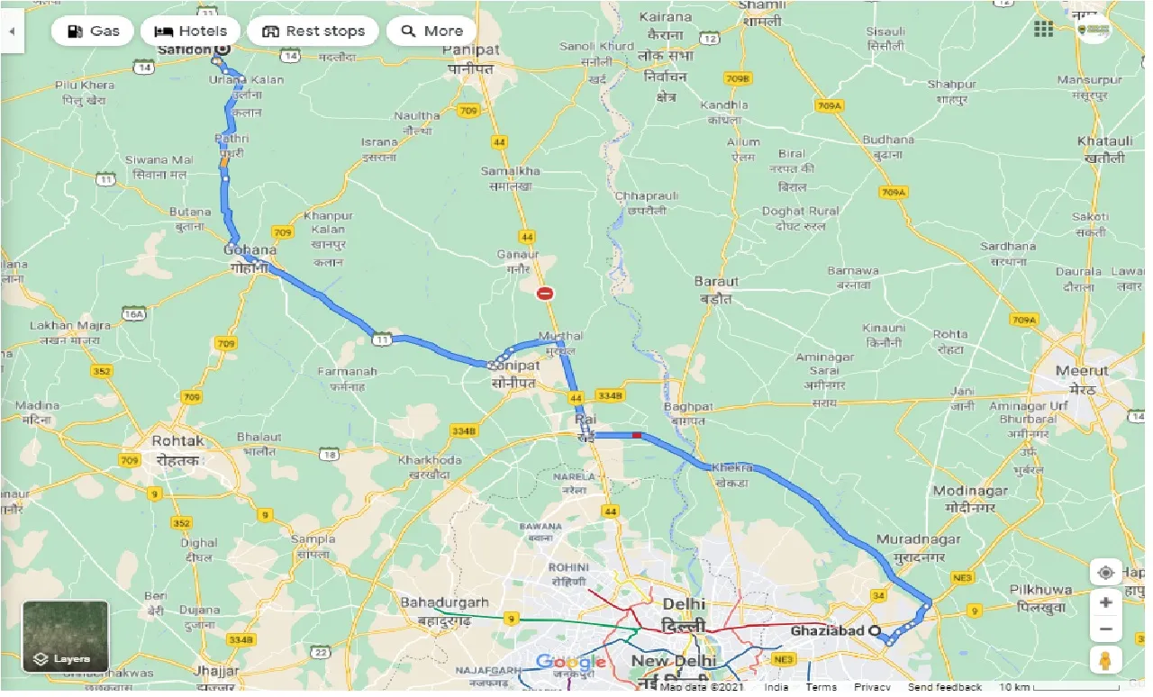 ghaziabad-to-safidon-round-trip