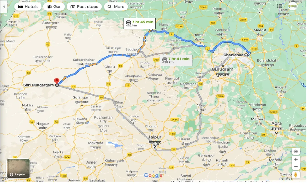 ghaziabad-to-shri-dungargarh-one-way