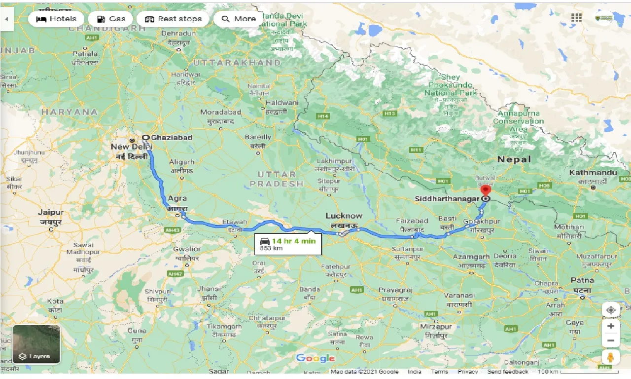 ghaziabad-to-siddharthanagar-one-way
