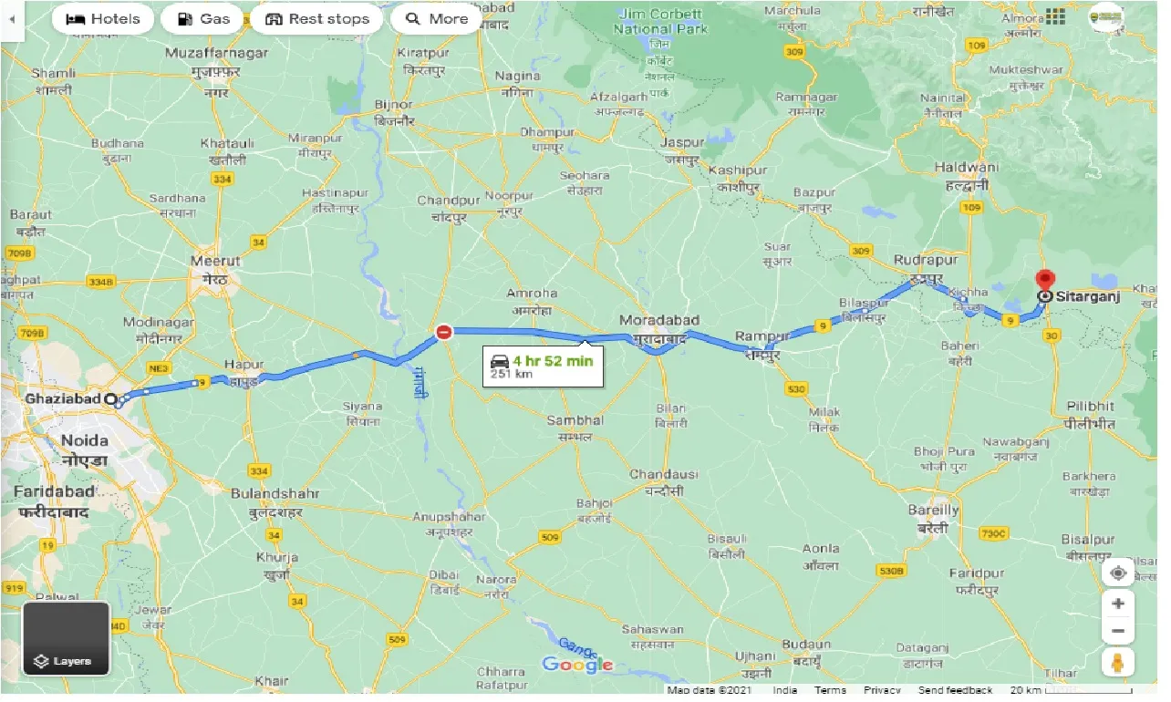 ghaziabad-to-sitarganj-one-way