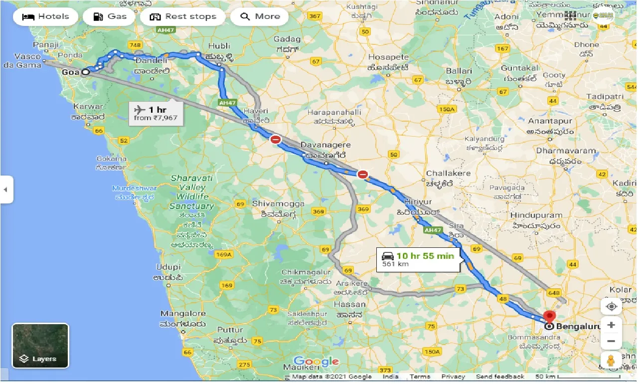 goa-to-bangalore-outstation