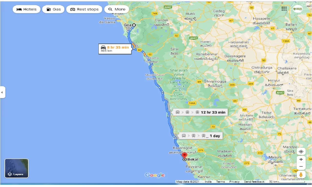 goa-to-bekal-one-way