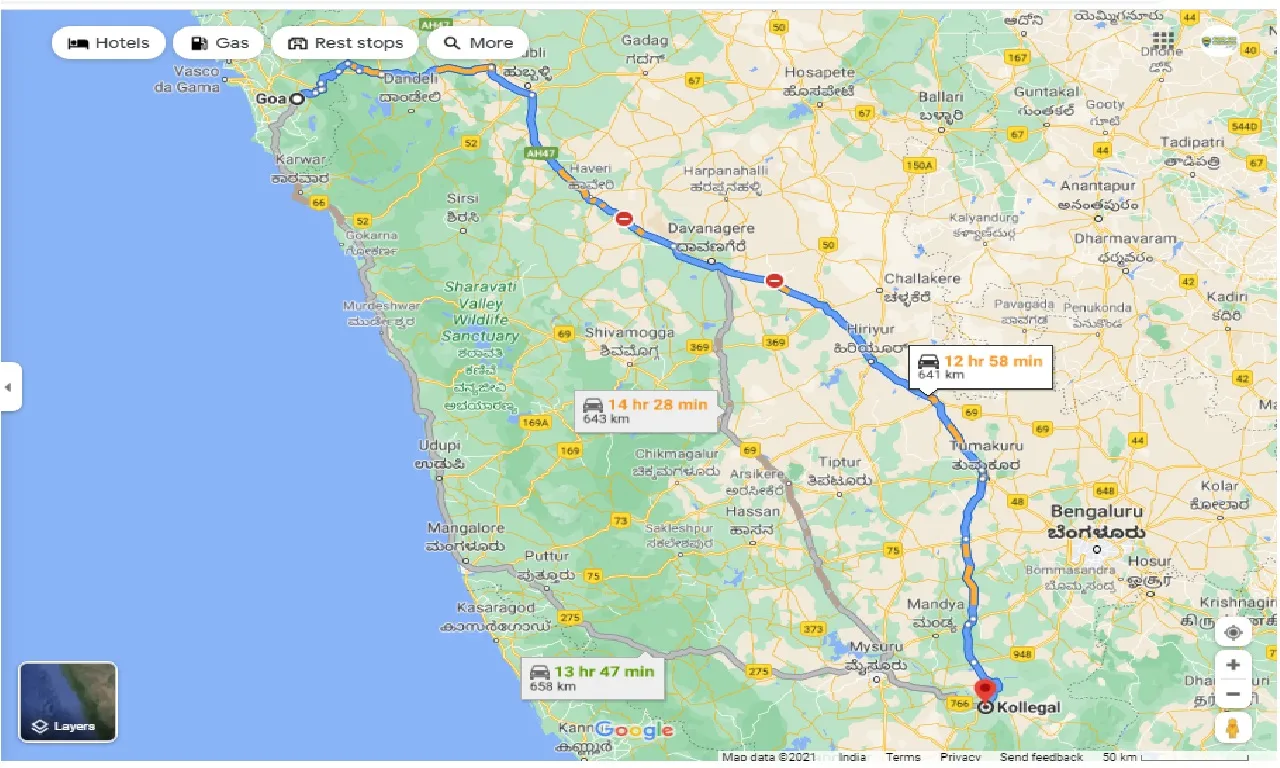 goa-to-kollegal-one-way