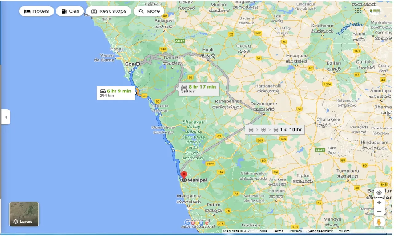 goa-to-manipal-round-trip