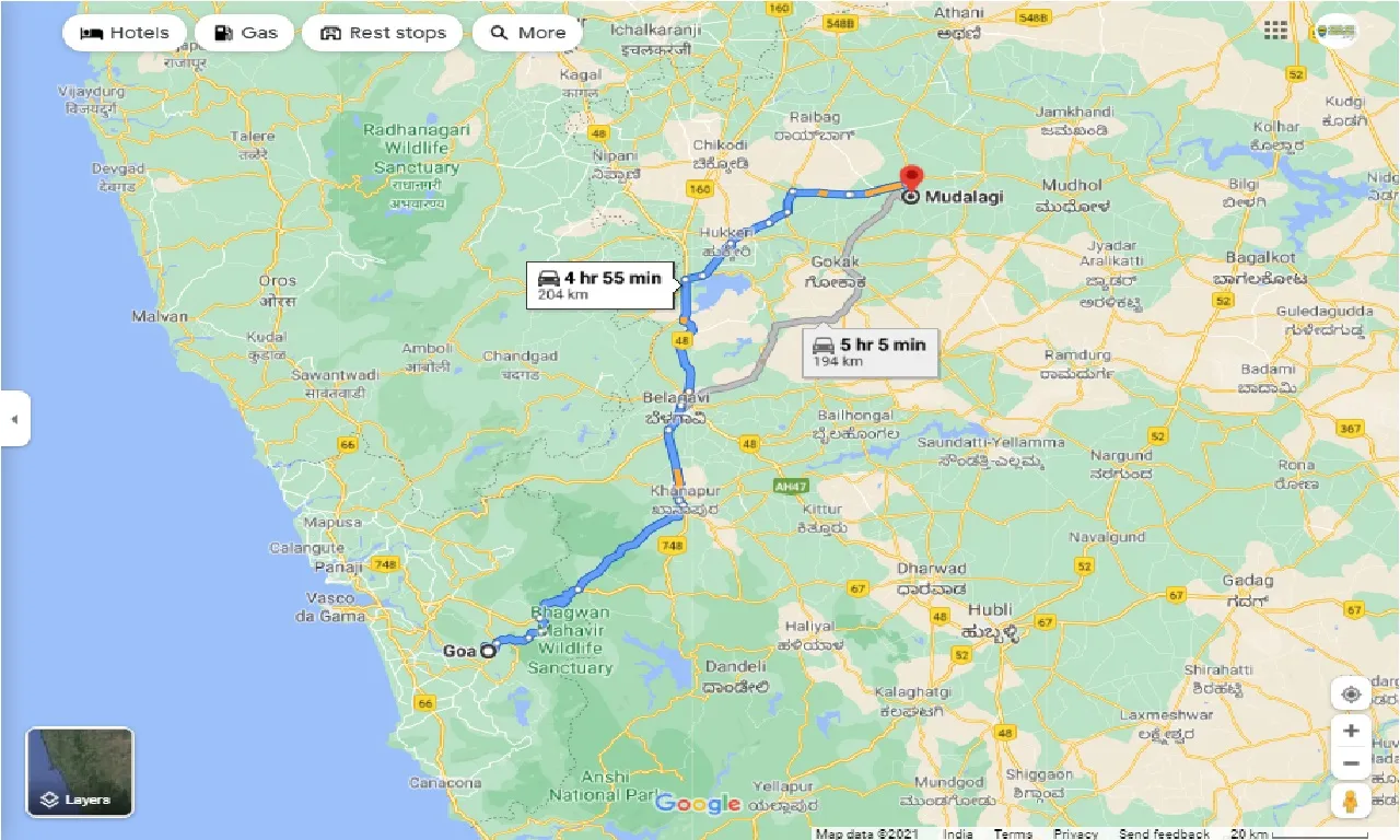 goa-to-mudalgi-one-way