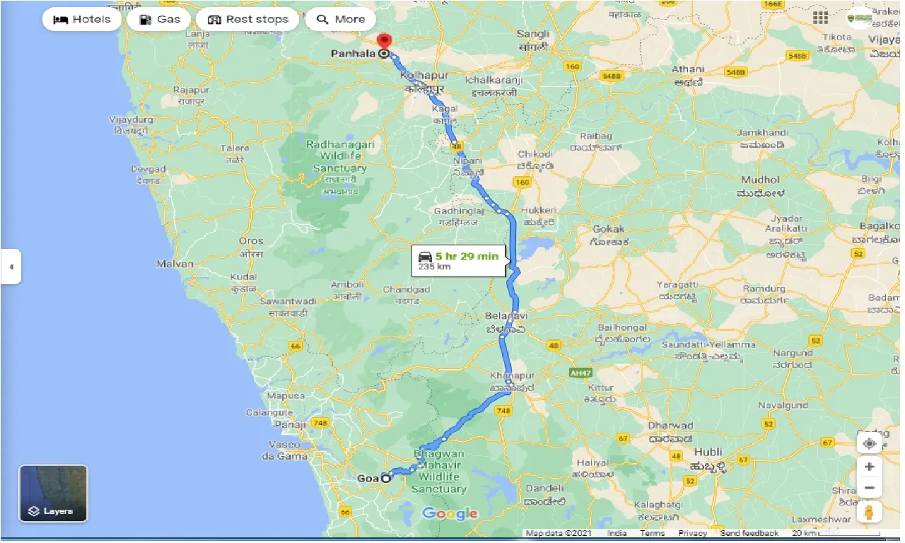 goa-to-panhala-one-way