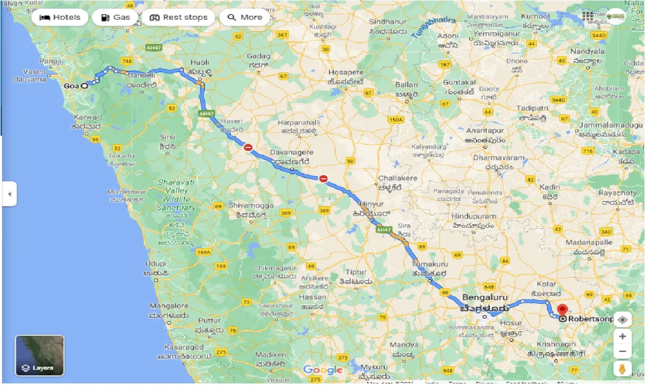 goa-to-robertson-pet-round-trip