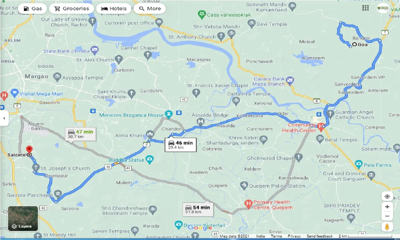 goa-to-salcete-round-trip