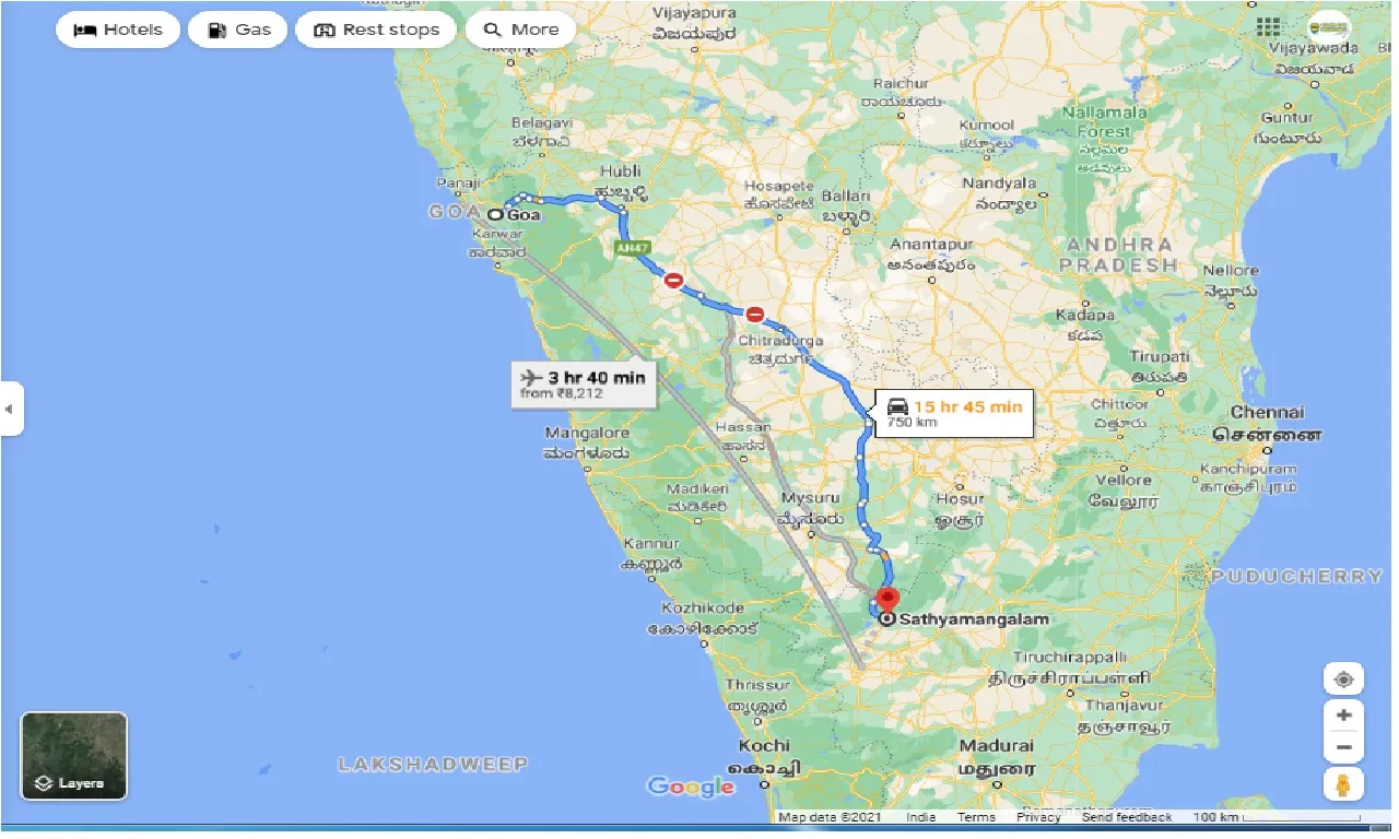 goa-to-sathyamangalam-one-way