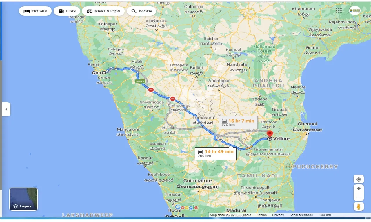 goa-to-vellore-round-trip