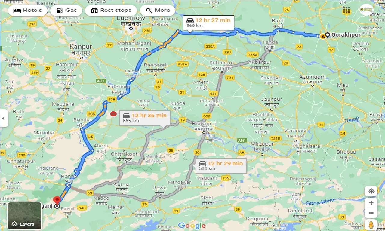 gorakhpur-to-amanganj-taxi