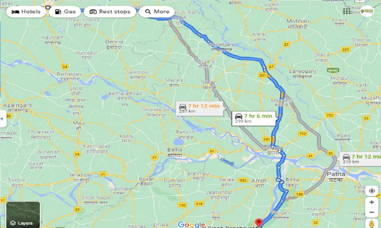 gorakhpur-to-arwal-sipah-panchayat-taxi