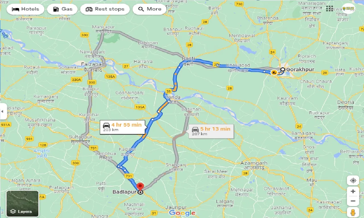 gorakhpur-to-badlapur-taxi