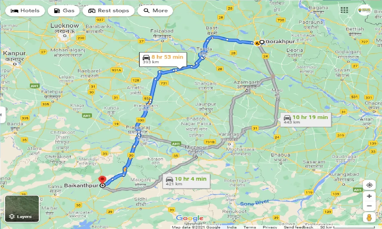 gorakhpur-to-baikanthpur-taxi