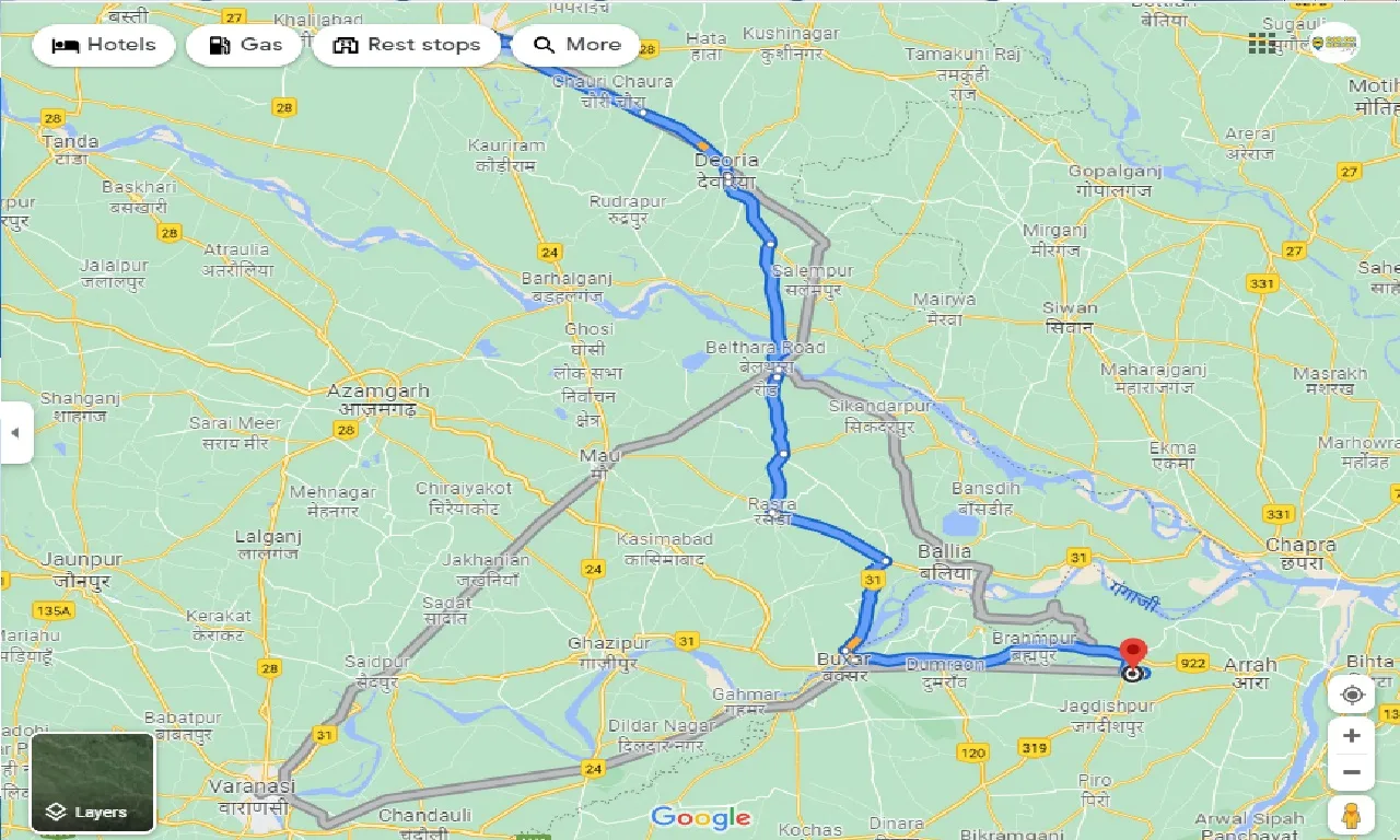 gorakhpur-to-behea-taxi