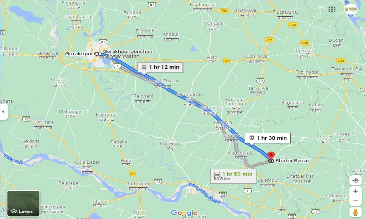 gorakhpur-to-bhatni-bazar-one-way