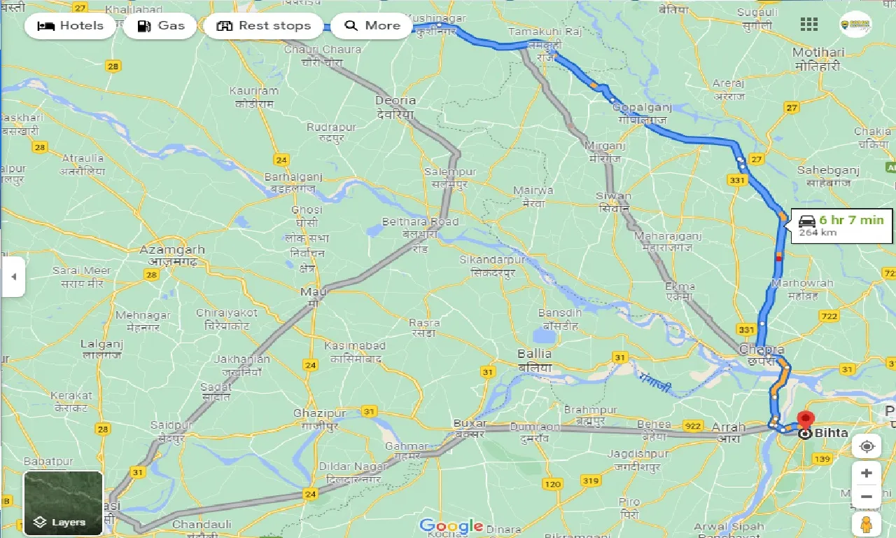 gorakhpur-to-bihta-taxi