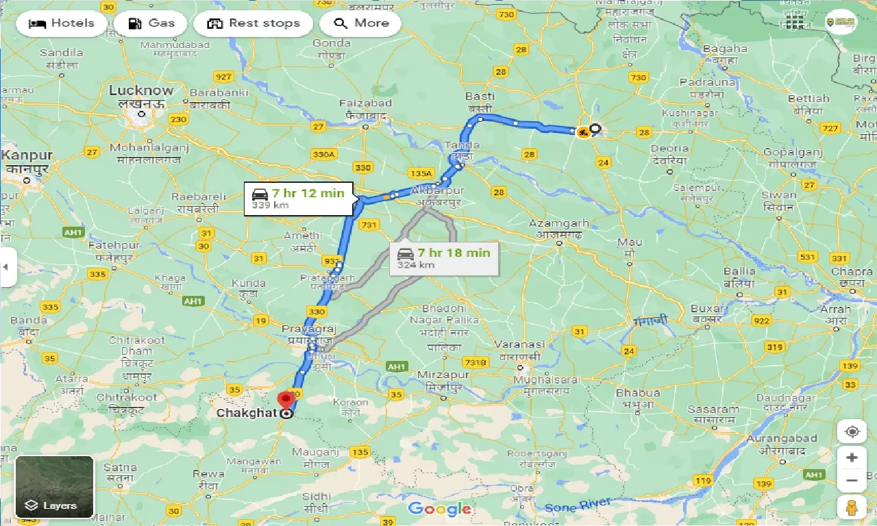 gorakhpur-to-chakghat-taxi