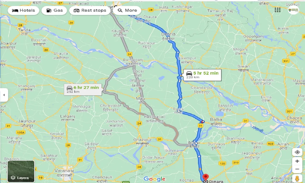 gorakhpur-to-dinara-one-way