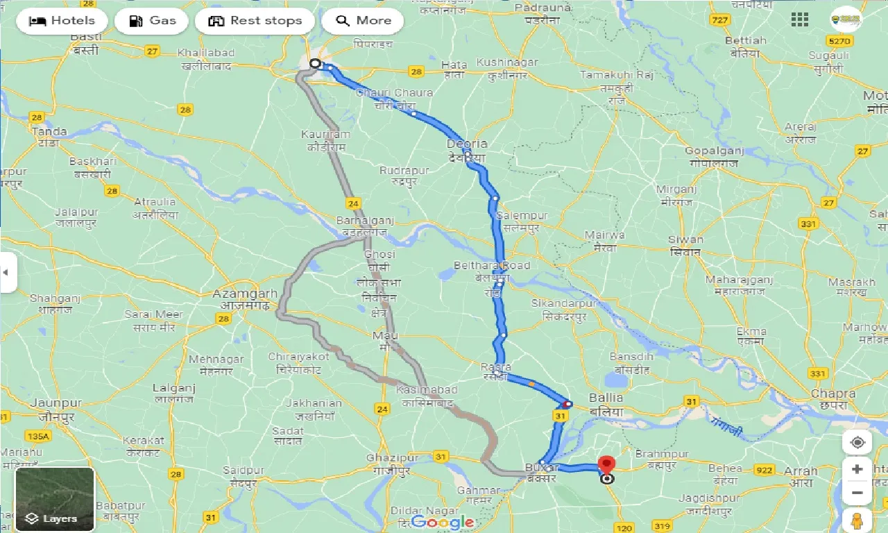 gorakhpur-to-dumraon-taxi