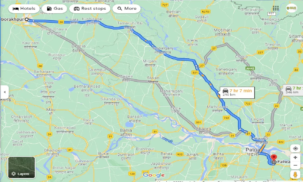 gorakhpur-to-fatwah-taxi