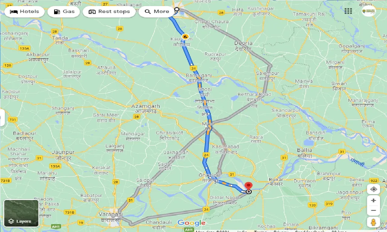 gorakhpur-to-gahmar-taxi