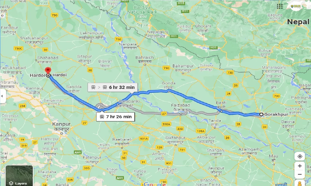 gorakhpur-to-hardoi-one-way