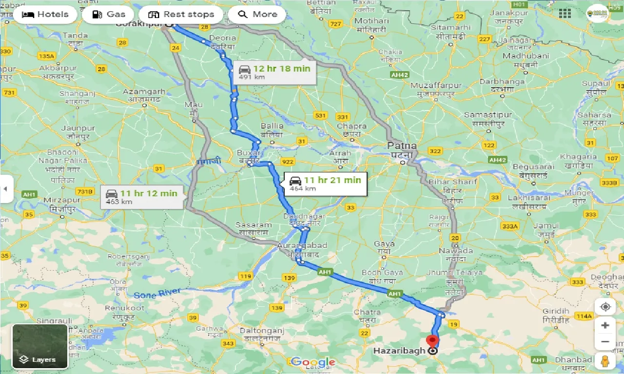 gorakhpur-to-hazaribagh-one-way