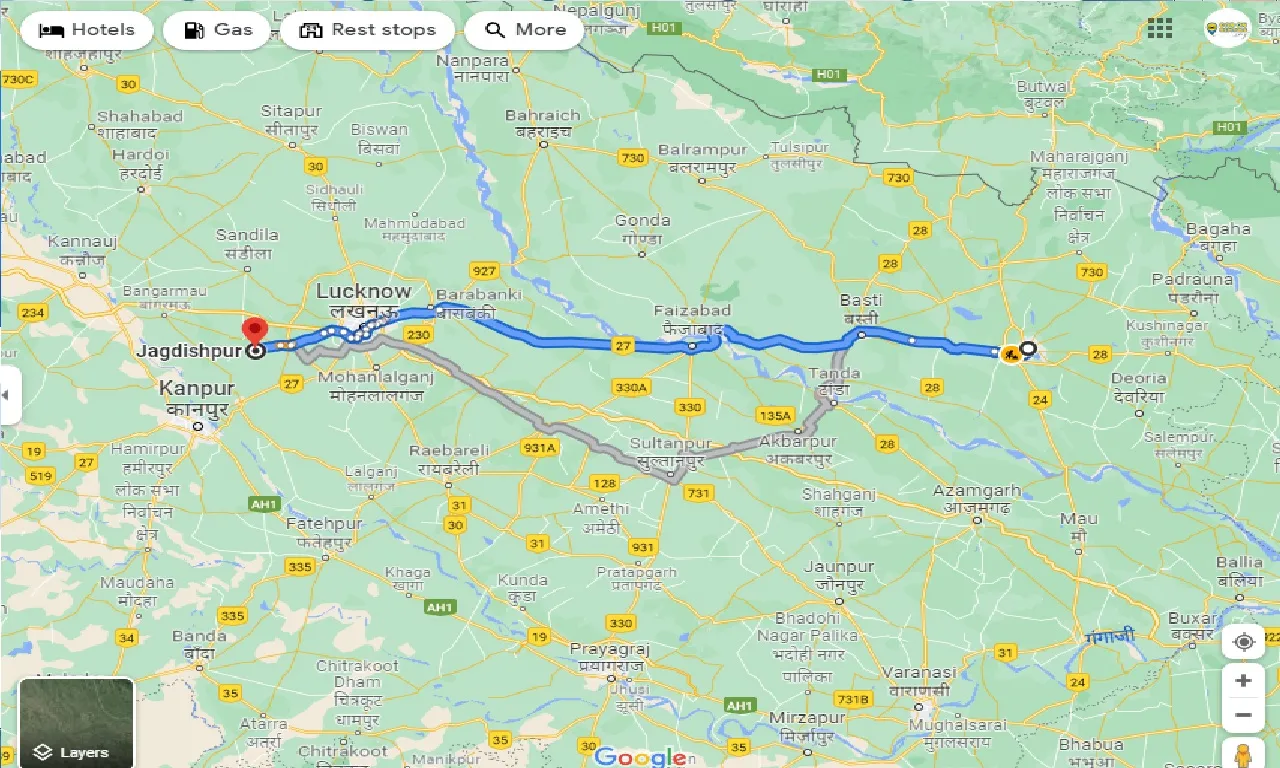 gorakhpur-to-jagdishpur-taxi
