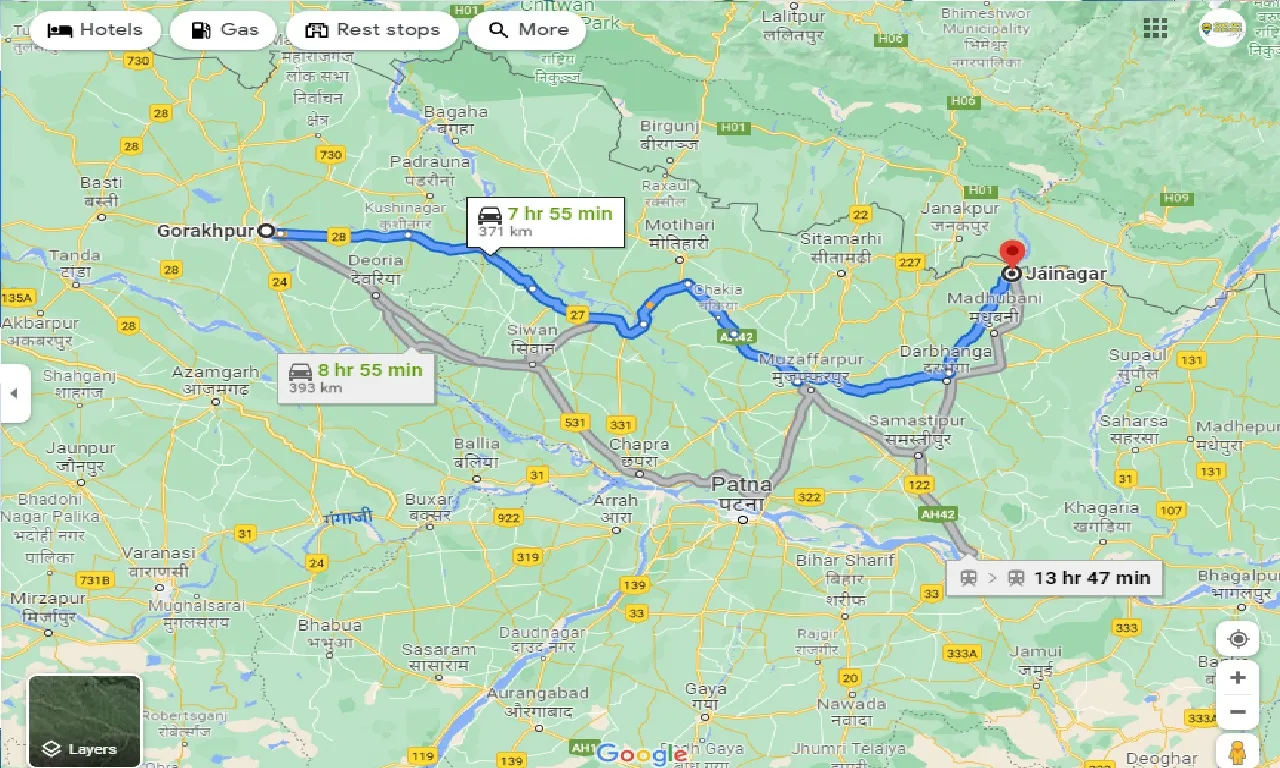 gorakhpur-to-jainagar-one-way