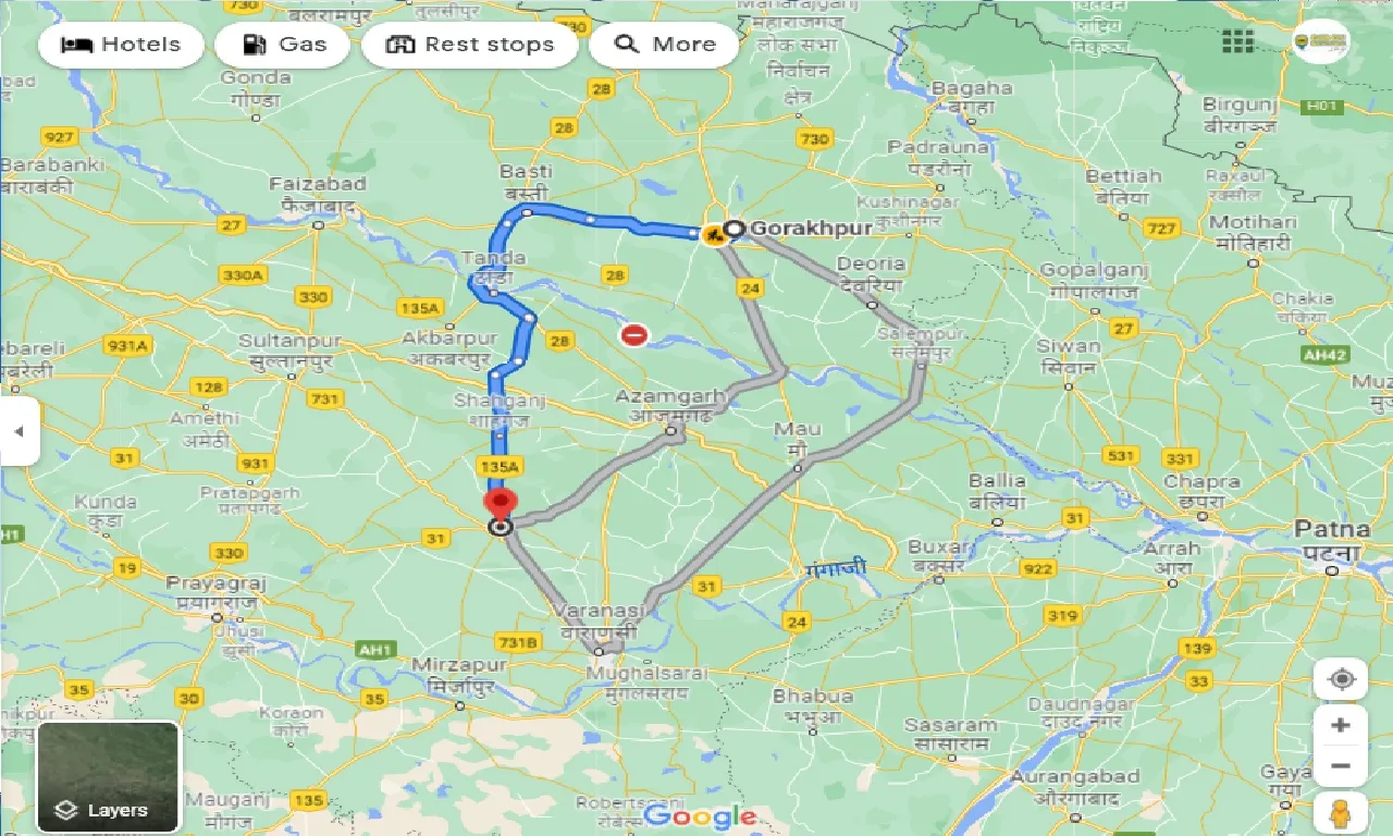 gorakhpur-to-jaunpur-one-way