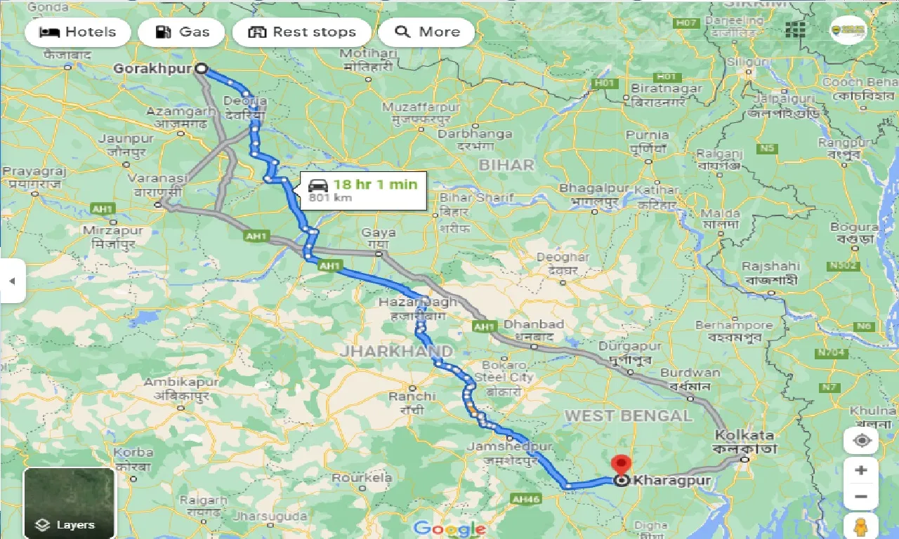 gorakhpur-to-kharagpur-taxi