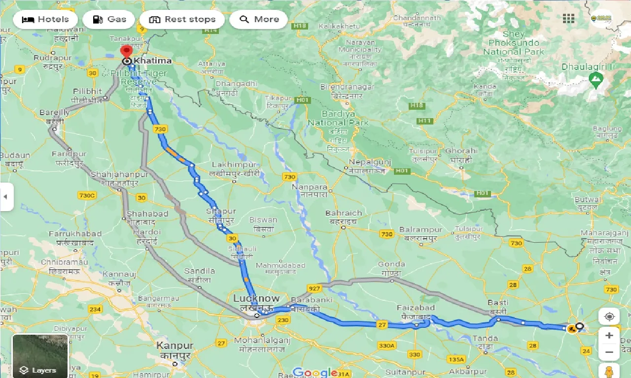 gorakhpur-to-khatima-taxi