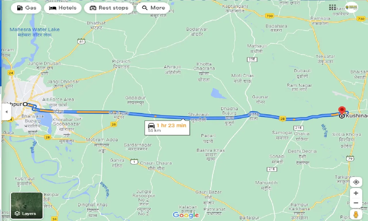 gorakhpur-to-kushinagar-round-trip