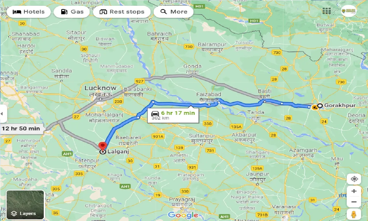 gorakhpur-to-lalganj-one-way