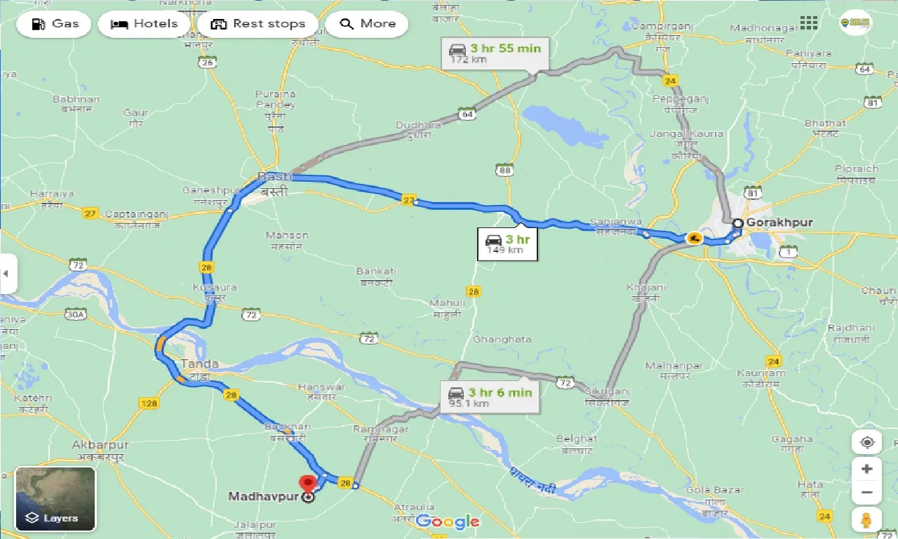 gorakhpur-to-madhavpur-one-way