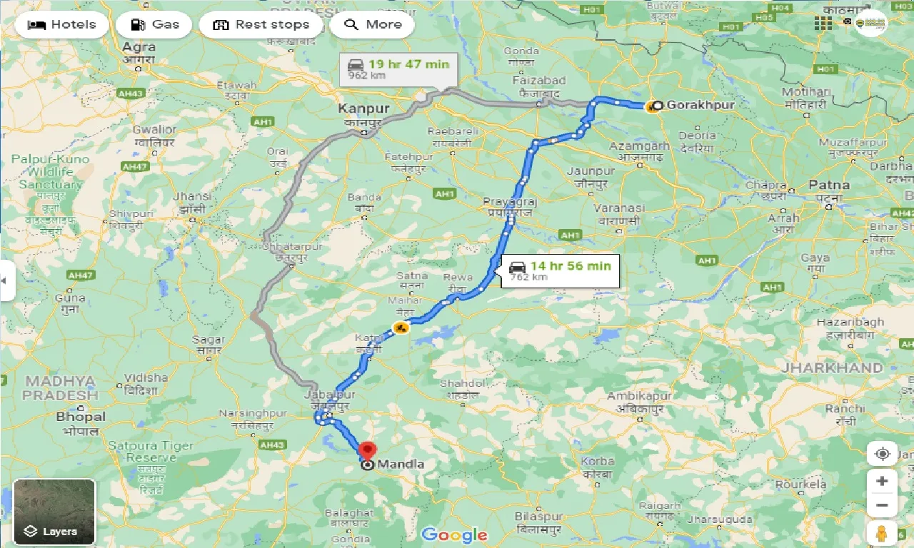 gorakhpur-to-mandla-taxi