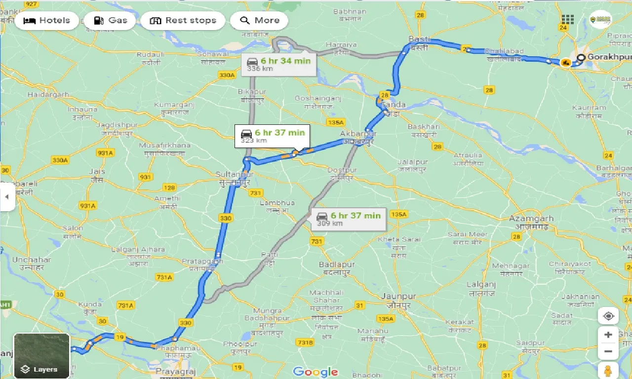 gorakhpur-to-manjhanpur-taxi