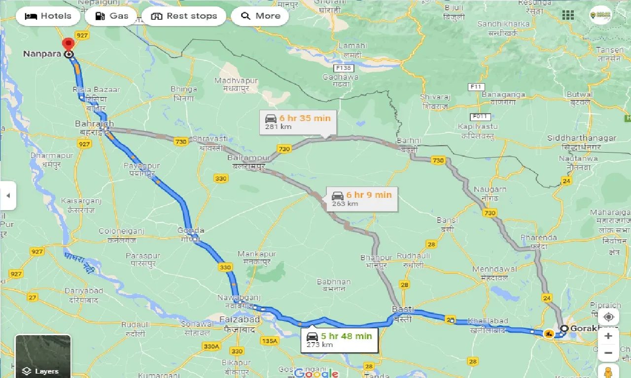 gorakhpur-to-nanpara-taxi