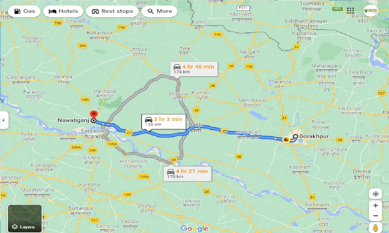gorakhpur-to-nawabganj-taxi