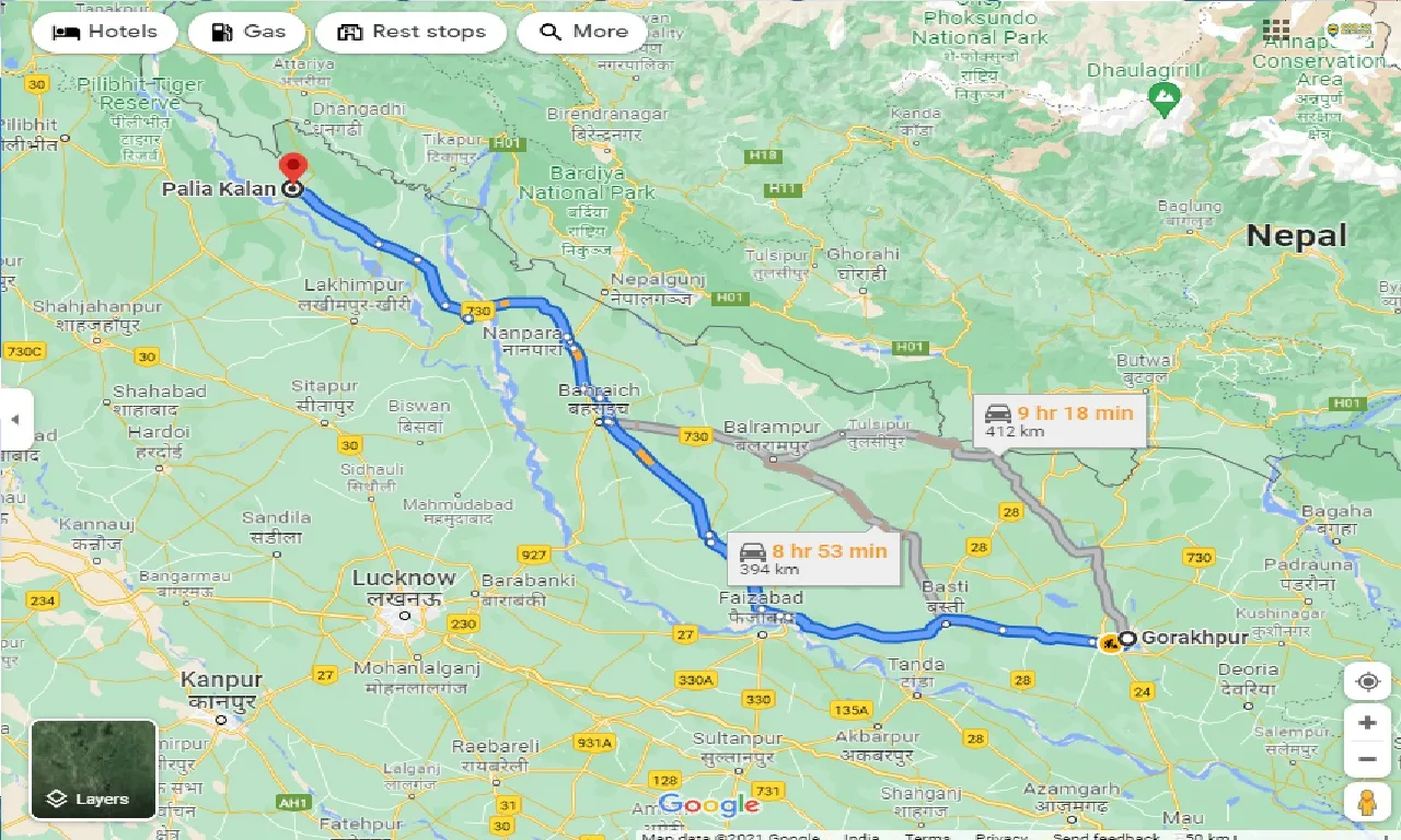 gorakhpur-to-palia-kalan-taxi