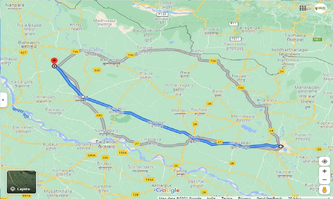 gorakhpur-to-payagpur-taxi