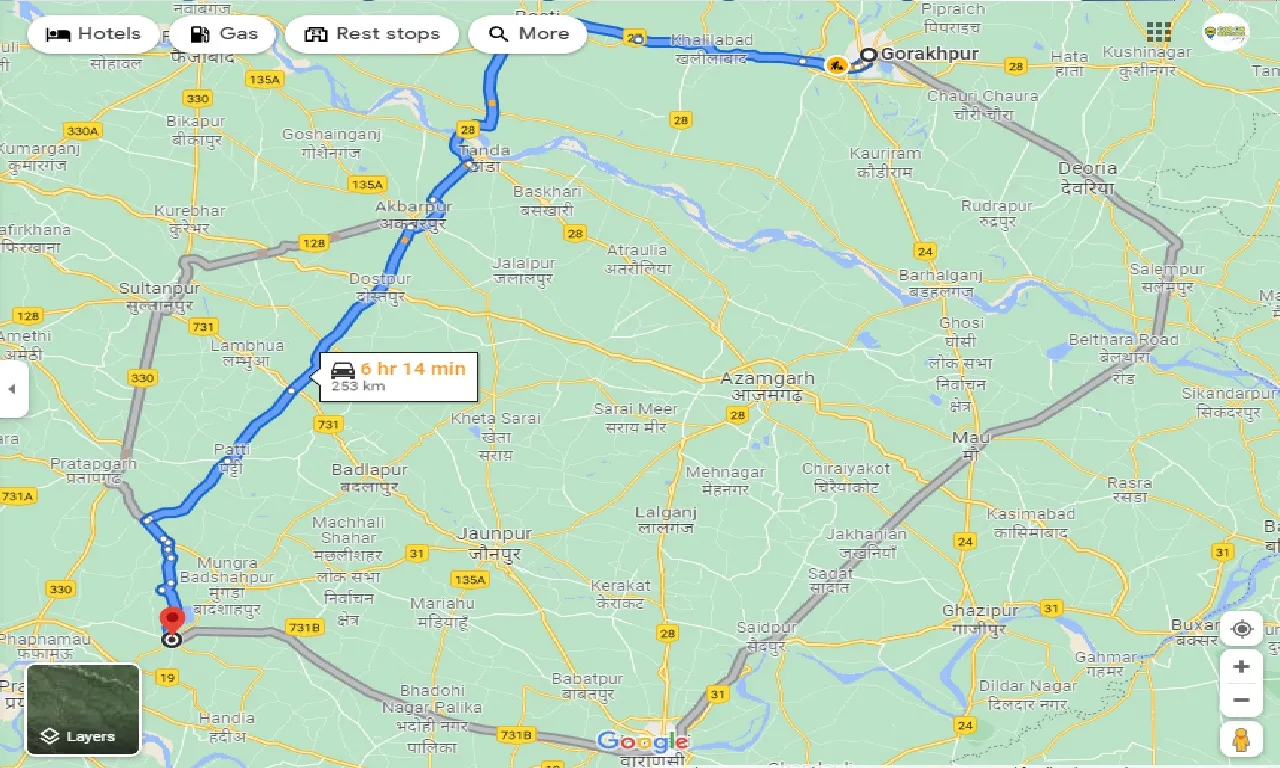 gorakhpur-to-phoolpur-taxi